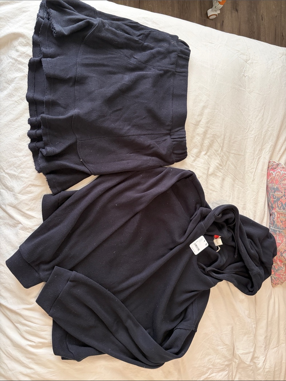 Free People Black Mini Skirt